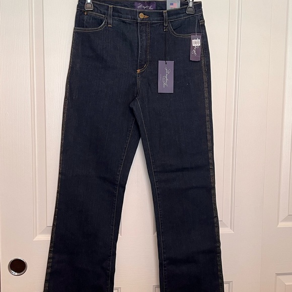 NYDJ Size 10 dark wash new with tags - Picture 1 of 6